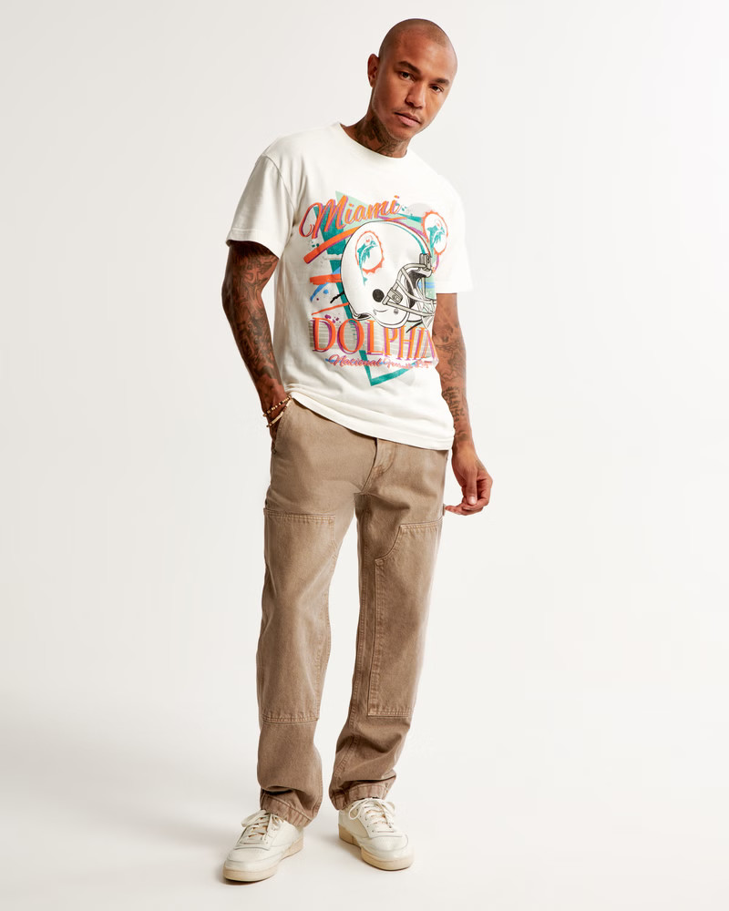 Miami Dolphins Graphic Tee | Abercrombie & Fitch (US)