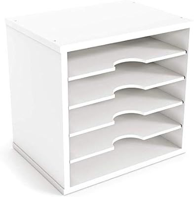 Ballucci File Organizer Paper Sorter, 5 Tier Adjustable Shelves Office Desk Organizer, 12 1/2" x ... | Amazon (US)