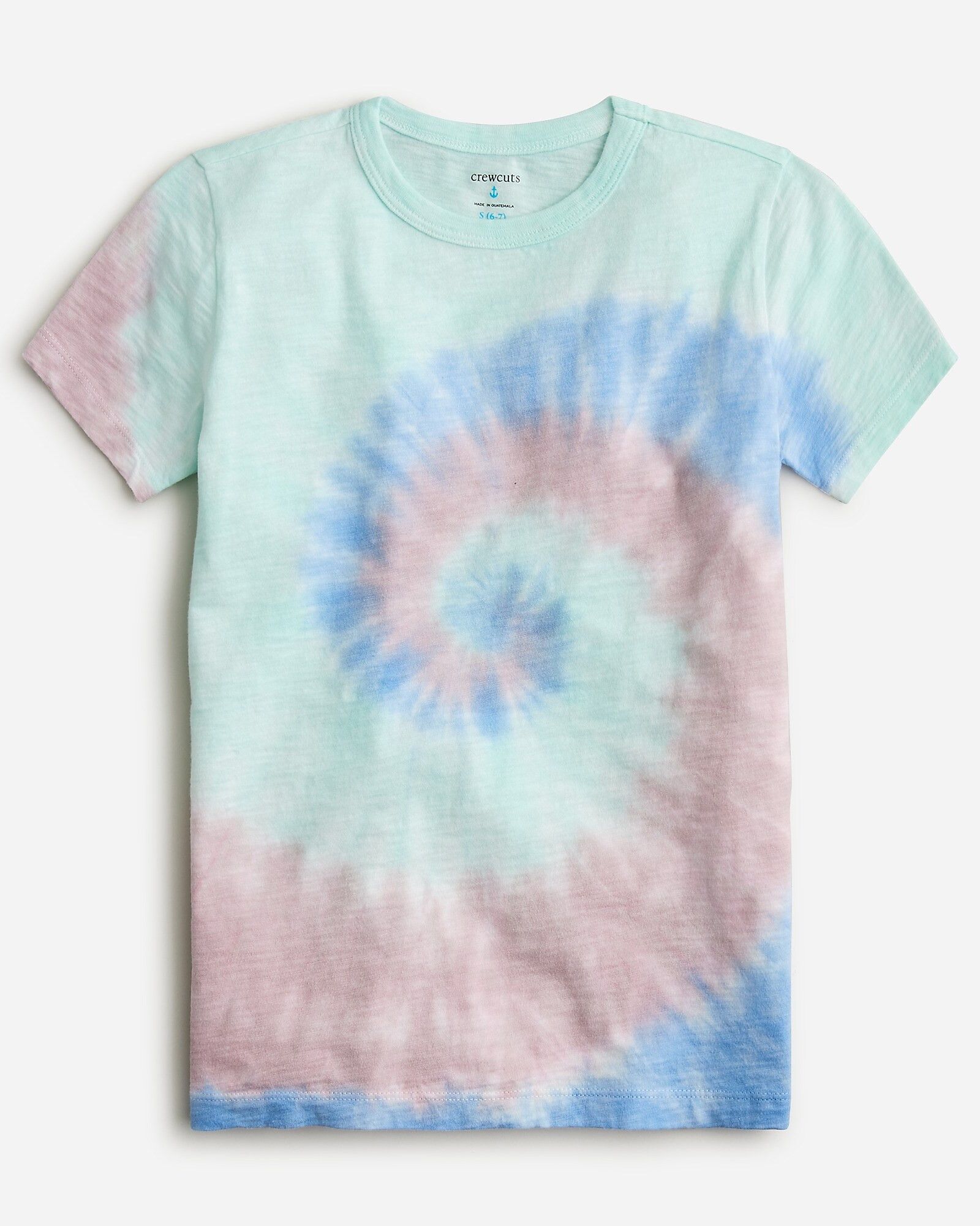 Kids' short-sleeve multi tie-dye T-shirt | J.Crew US