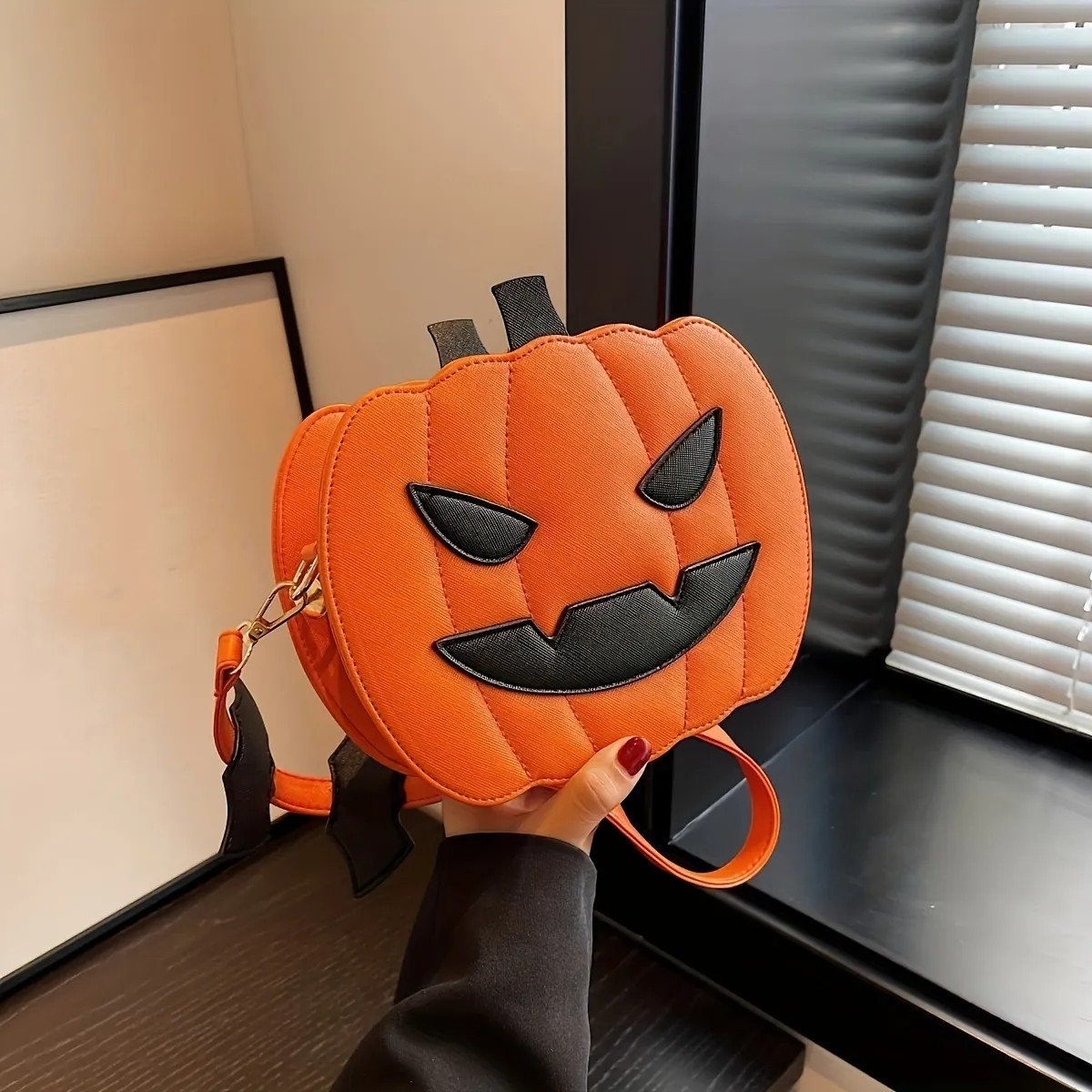 Mini Halloween Pumpkin Crossbody Bag Cute Cartoon Shoulder Bag Funny Creative Handbag Purse | Sho... | Temu Affiliate Program