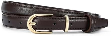 Women Skinny Belt for Dress Thin Waist Belts | Amazon (US)
