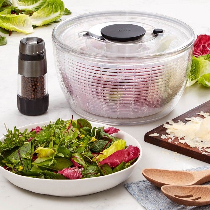 OXO Plastic Salad Spinner | Williams-Sonoma