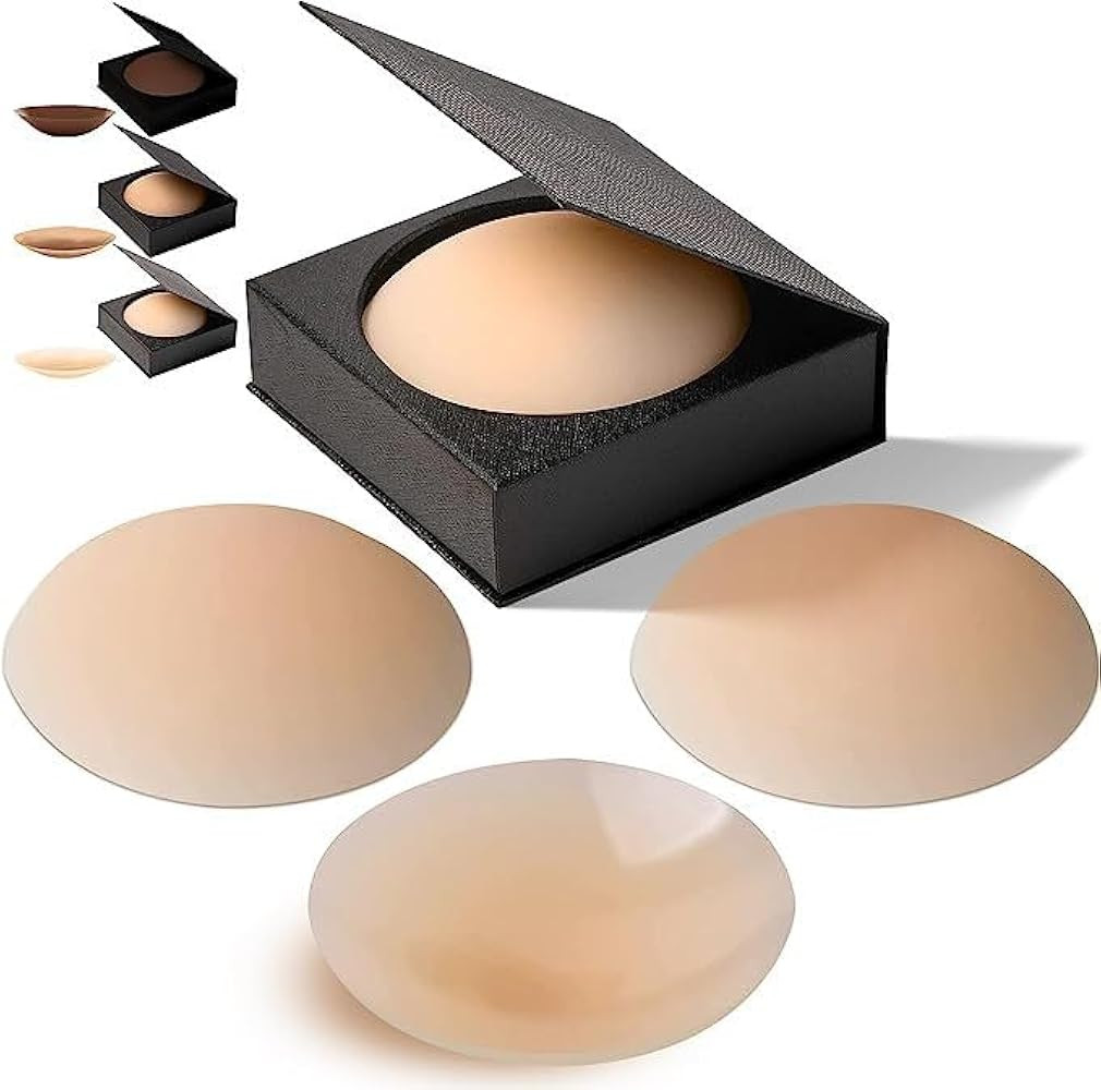 Nipple covers for women adhesive and reusable nipple covers reusable nipple pasties nipple sticke... | Amazon (UK)