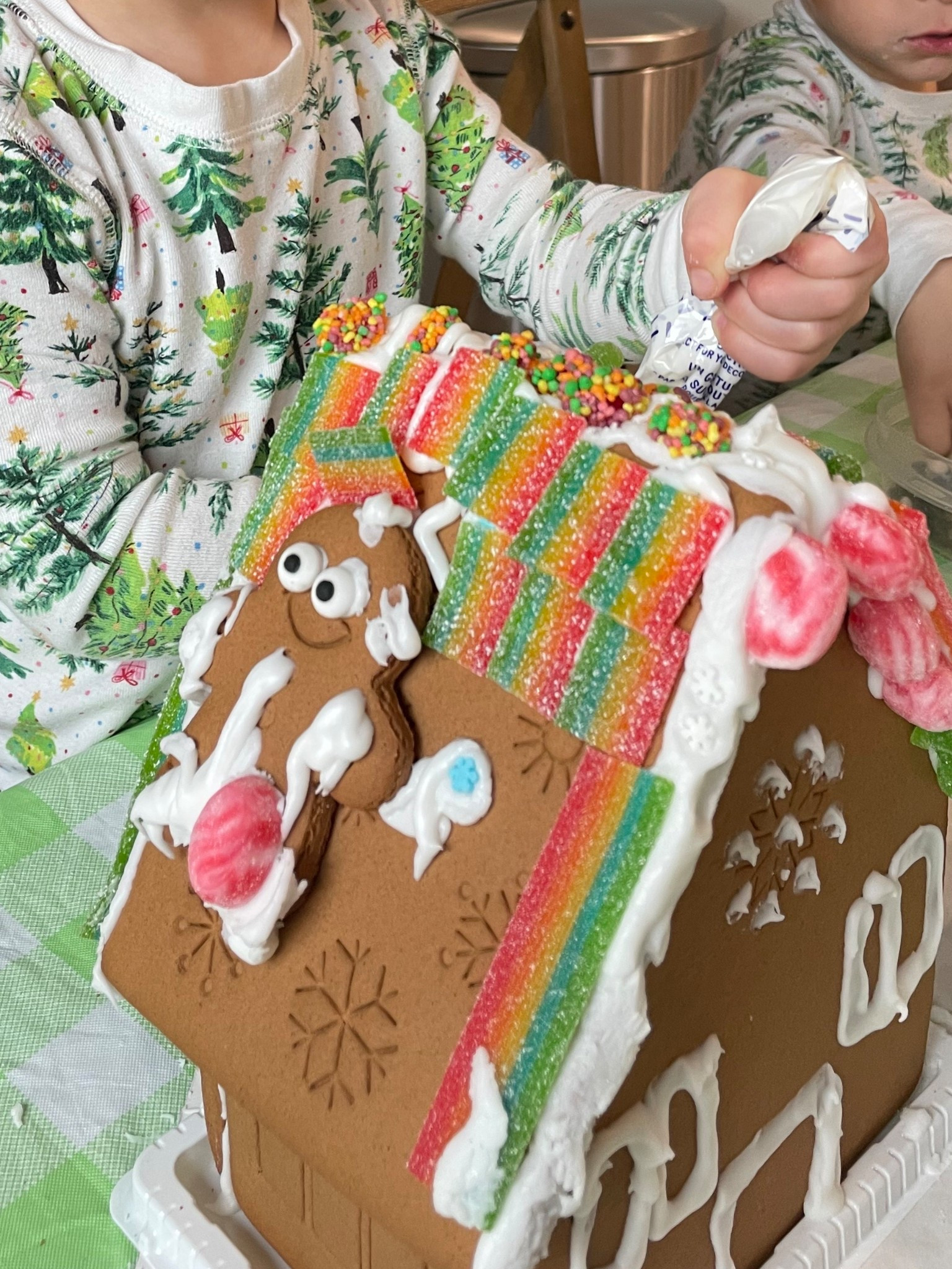 Great gingerbread house! 

Kids. Toddler. Traditions. Little kids. Mom hack. Christmas. 

#LTKKids #LTKHoliday #LTKHome