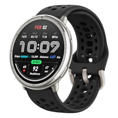 Amazfit Active 2 Sport Smart Watch Fitness Tracker for Android and iPhone, 44mm, 10 Day Battery, Water Resistant, GPS Maps, Sleep Monitor, 160+ Workout Modes, 400 Face Styles, Silicone Strap, Free App | Amazon (US)