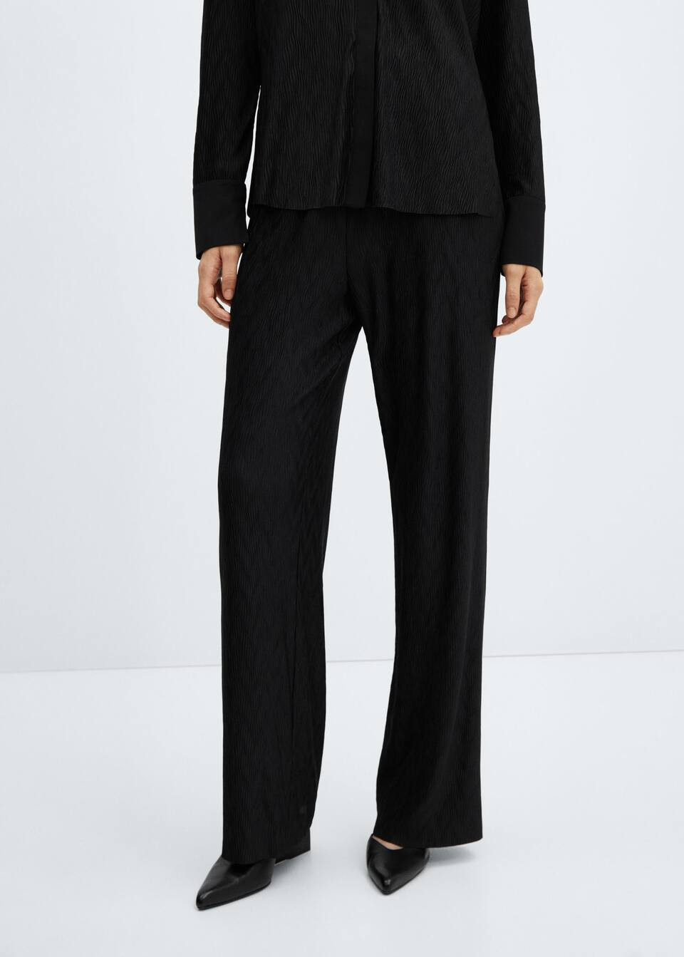 Search: wide leg black trousers (24) | Mango Man USA | MANGO (US)