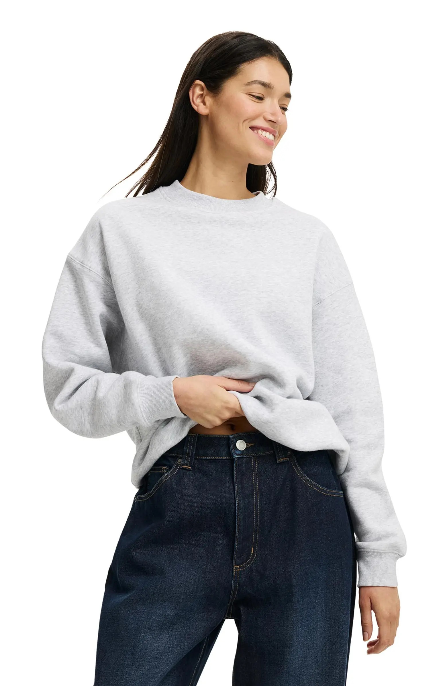 Women's Oversized Fleece Sweatshirt | Nordstrom