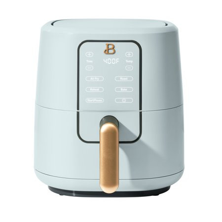 Beautiful 3 Qt Air Fryer with TurboCrisp Technology, EverGood™ Ceramic Nonstick Coating, Hydrangea by Drew Barrymore | Walmart (US)