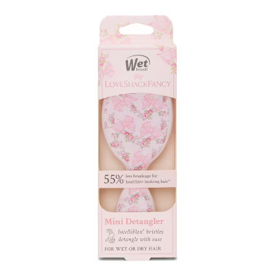 Wet Brush x LoveShackFancy Mini Detangler Hair Brush - Rosa Beuax | Target