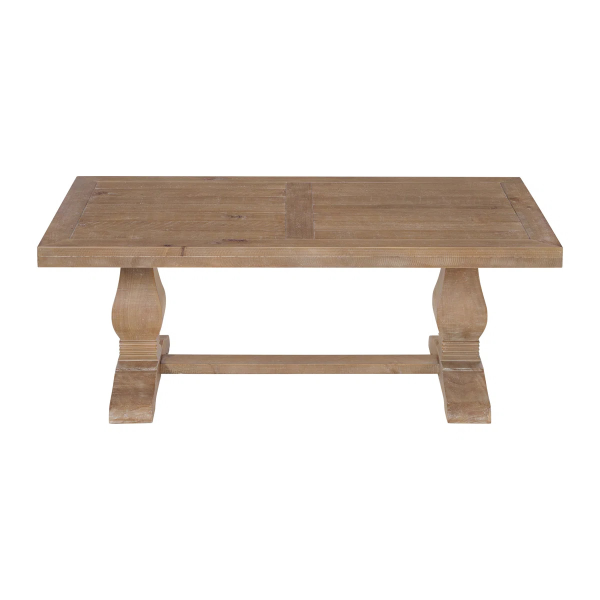 Sarcoline Solid Wood Pedestal Coffee Table | Wayfair North America