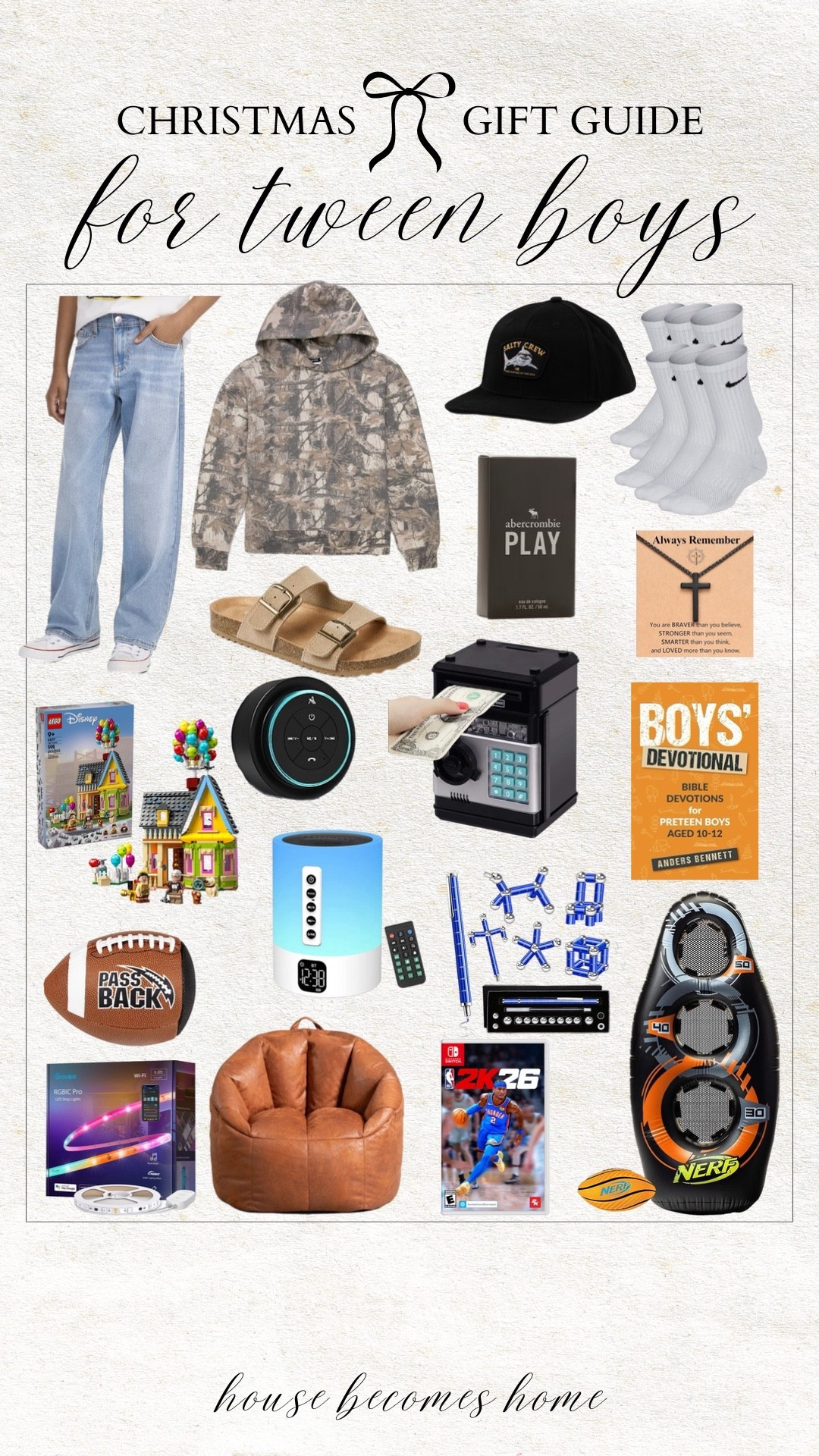 Christmas gift guide for tween boys!! 🎄



#LTKHoliday #LTKKids #LTKGiftGuide