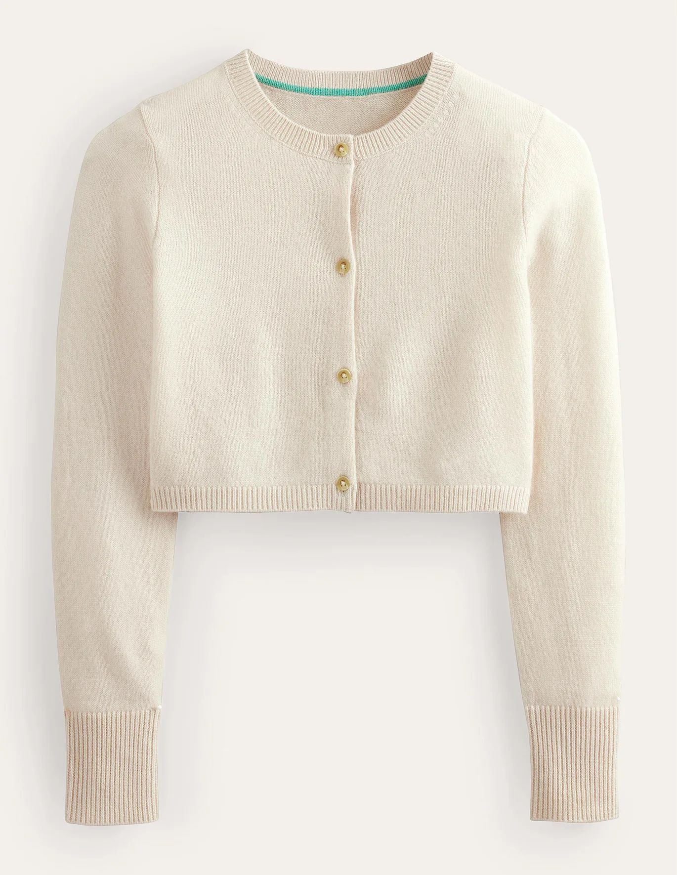 Cropped Cashmere Cardigan | Boden (US)