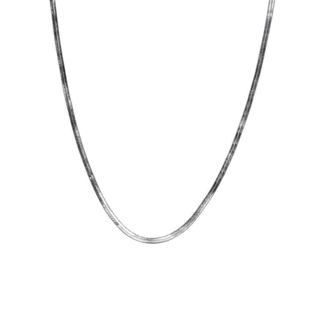 Herringbone Mini- Silver - Ahava J | Ahava Jewels