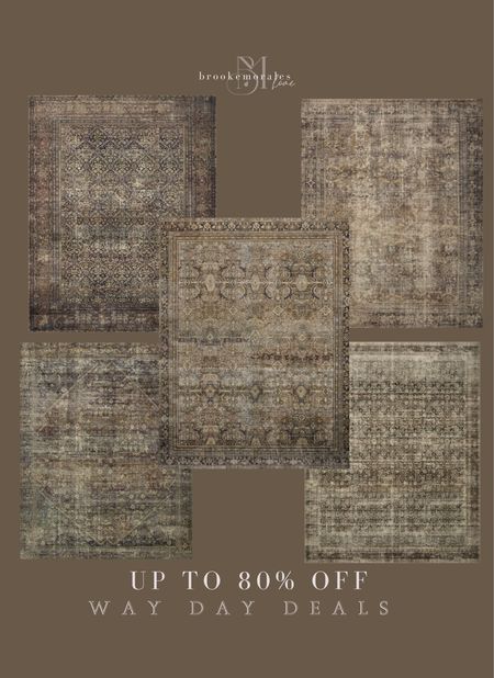 Way Day Rug Deals: Save up to 80% off my favorite rugs! 🚨

#LTKsalealert #LTKSeasonal #LTKhome