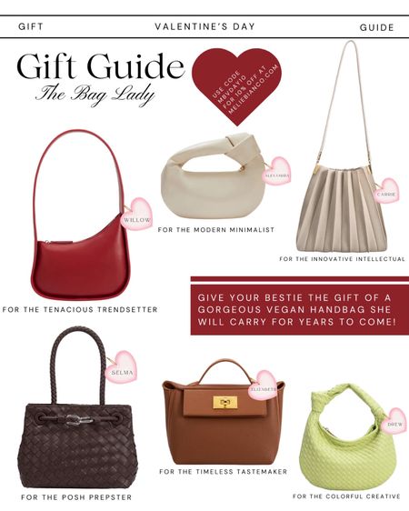 Looking for last minute Valentine’s Day Gifts that your bestie will love?! Check out the incredible line of handbags from Melie Bianco! They are made of quality vegan leather and come in a gorgeous array of colors and unique styles perfect for showing your bestie how much you adore her! Use code MBVDAY10 for 10% off from now through Valentine’s Day!

#ad #meliebianco @meliebianco

#LTKGiftGuide #LTKitbag #LTKsalealert