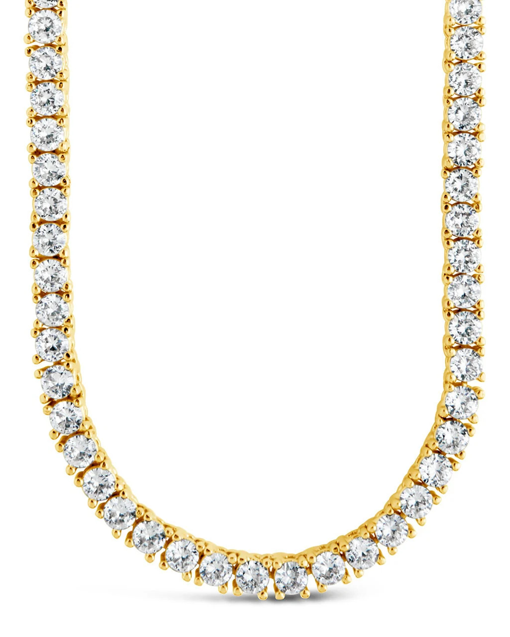 Cecil Cubic Zirconia Tennis Necklace | Sterling Forever