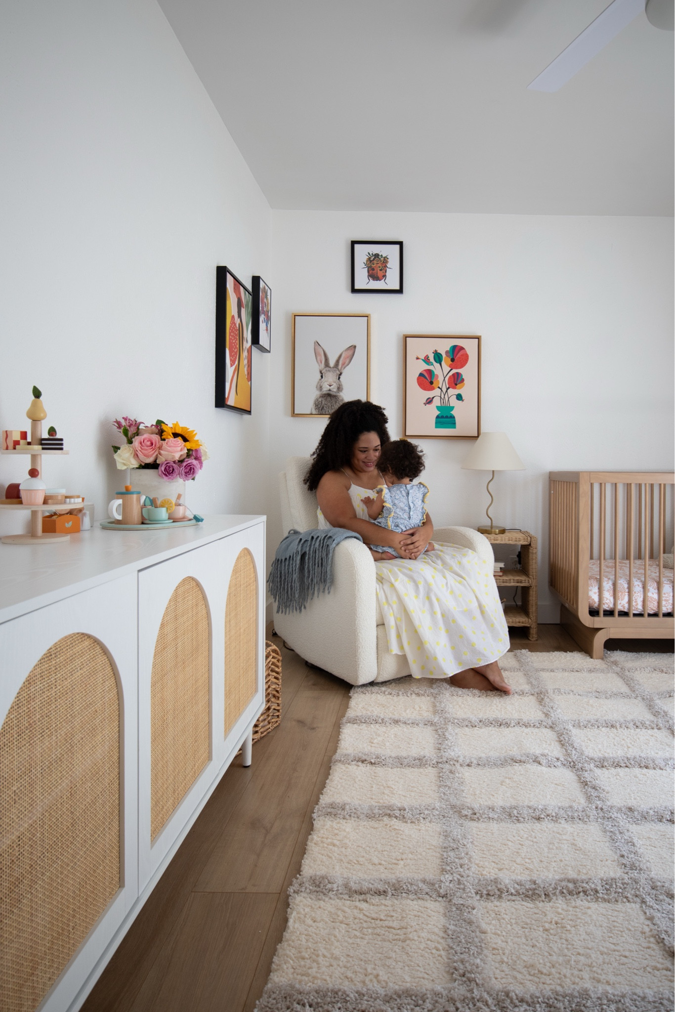 Bright girl nursery decor vibes 💕

#LTKBump #LTKHome #LTKBaby