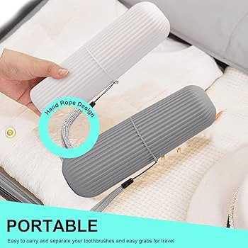 UCEC Toothbrush Travel Case, Portable Travel Toothbrush Holder Case for Camping, Traveling, Home,... | Amazon (US)