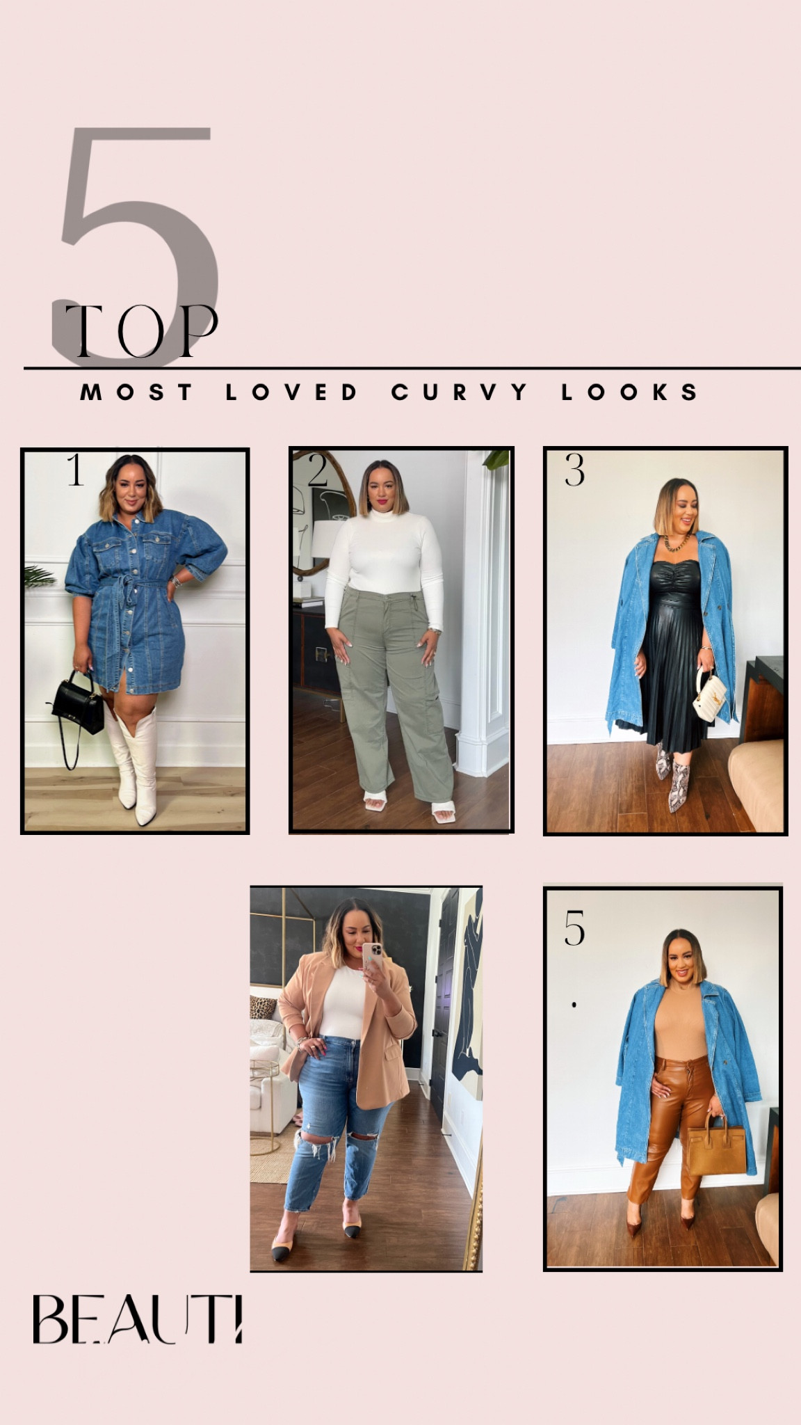 Fall wear, dress, curvy plus, Walmart, Eloquii elements, denim, jacket dress, puff sleeve, wide leg, cargo, Abercrombie & Fitch, straight ankle jeans, Walmart, Sofia jeans, flare trousers, Scoop, faux leather dress, 

#LTKstyletip #LTKSeasonal #LTKfindsunder100