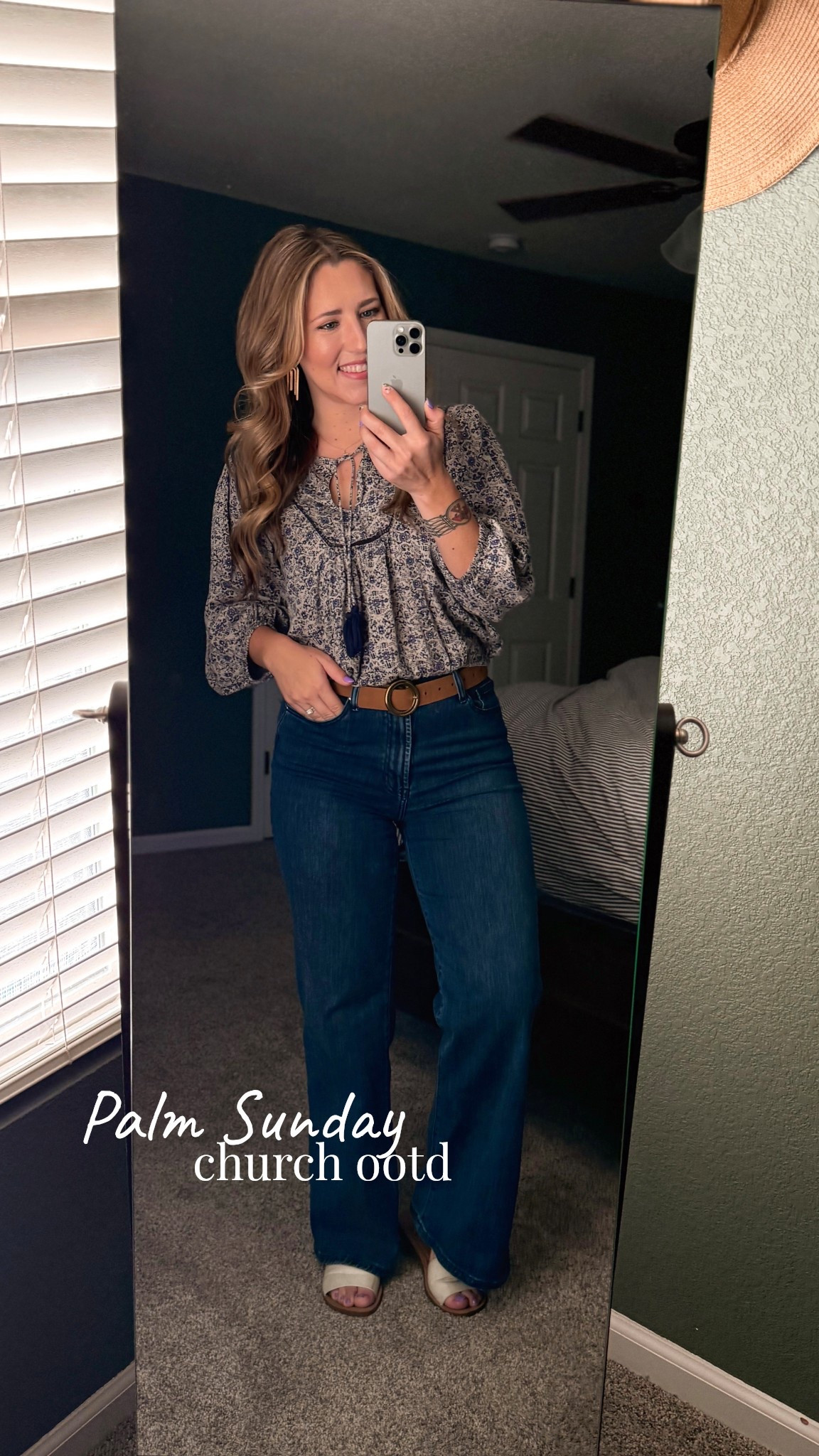 simple + cute church fit today 💚
My go to! A lucky brand top and a good ol pair of high waisted flares 😜 

#luckybrand #churchootd #sundaystyle #styleover35 #momstyle #outfitinspo #everydaywear #realmomstyle

John 12:13 

#LTKootd #LTKgrwm