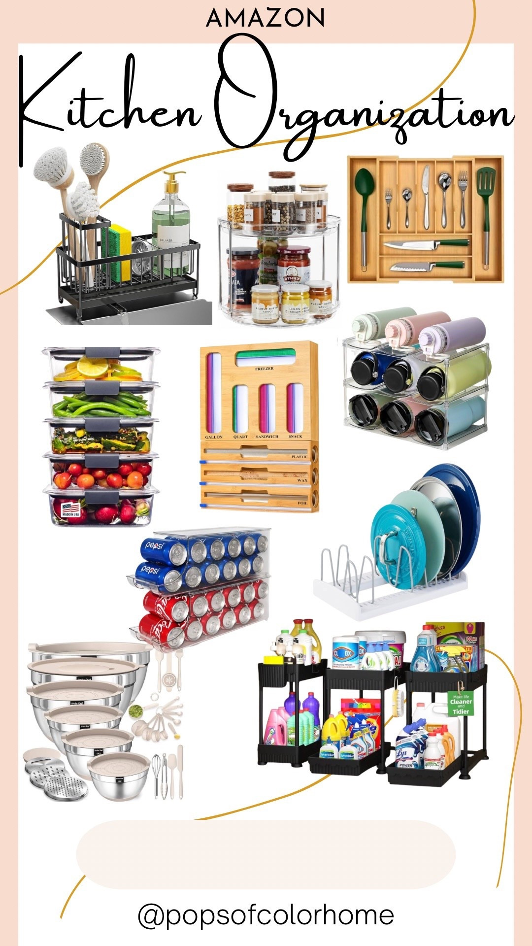 Get your kitchen organized with these storage finds from Amazon! 

#LTKHome #LTKSaleAlert
