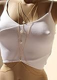 3 Pearl Sexy Gold Body Chain, Body Jewelry, Beach Jewelry + 1 pearl second Body Chain p3r | Amazon (US)