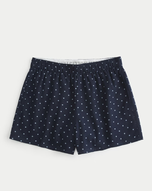 Women's Flannel Boxer Shorts | Women's Bottoms | HollisterCo.com | Hollister (UK)