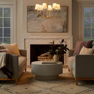 6-Light Ceiling Chandelier Brass - Threshold™ designed with Studio McGee | Target