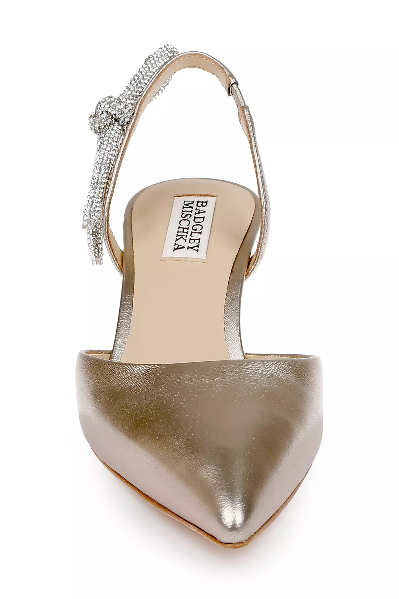 Badgley Mischka Gentry Slingback Kitten Heels | Anthropologie (US)