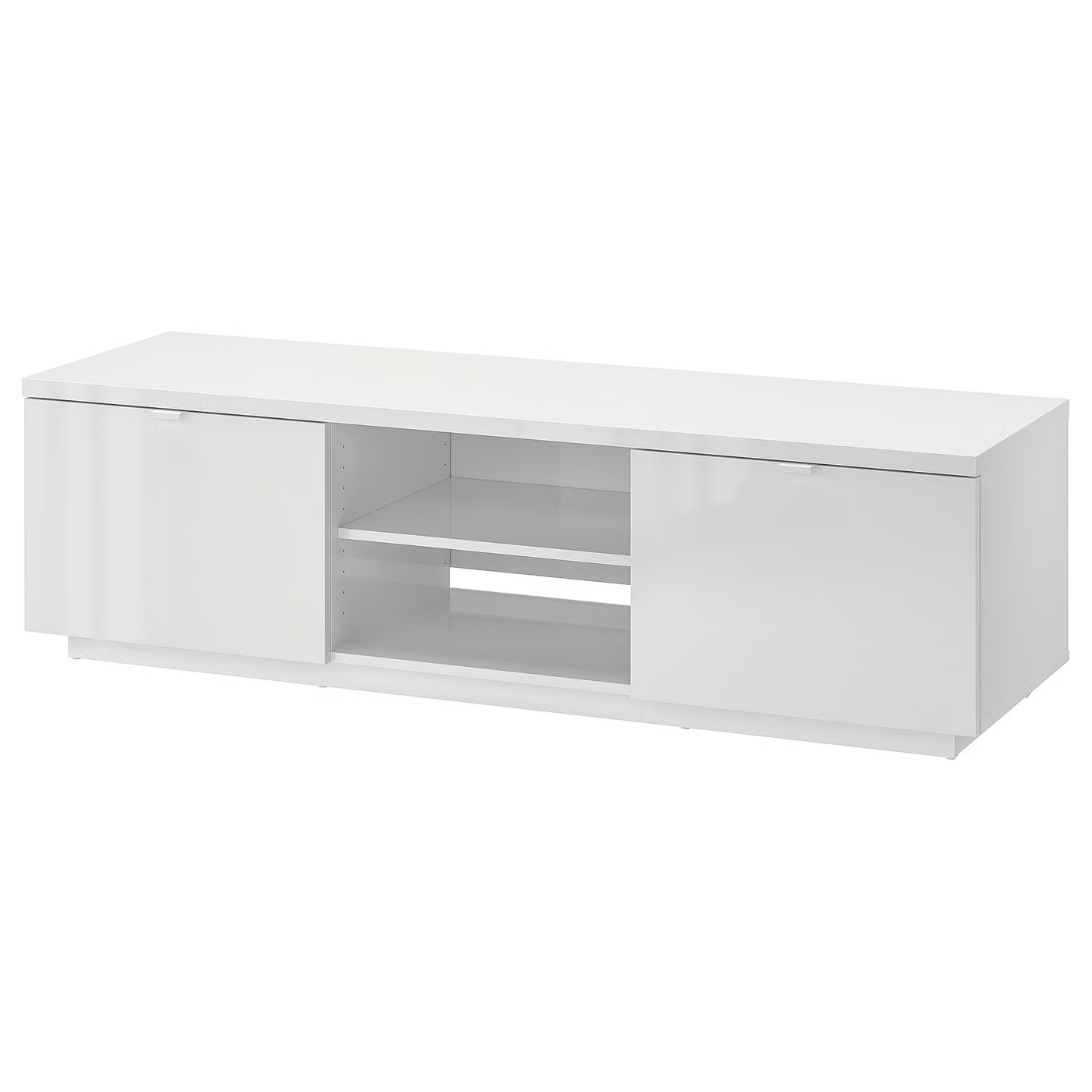 BYÅS TV-Bank, Hochglanz weiß, 160x42x45 cm - IKEA Deutschland | IKEA (DE)