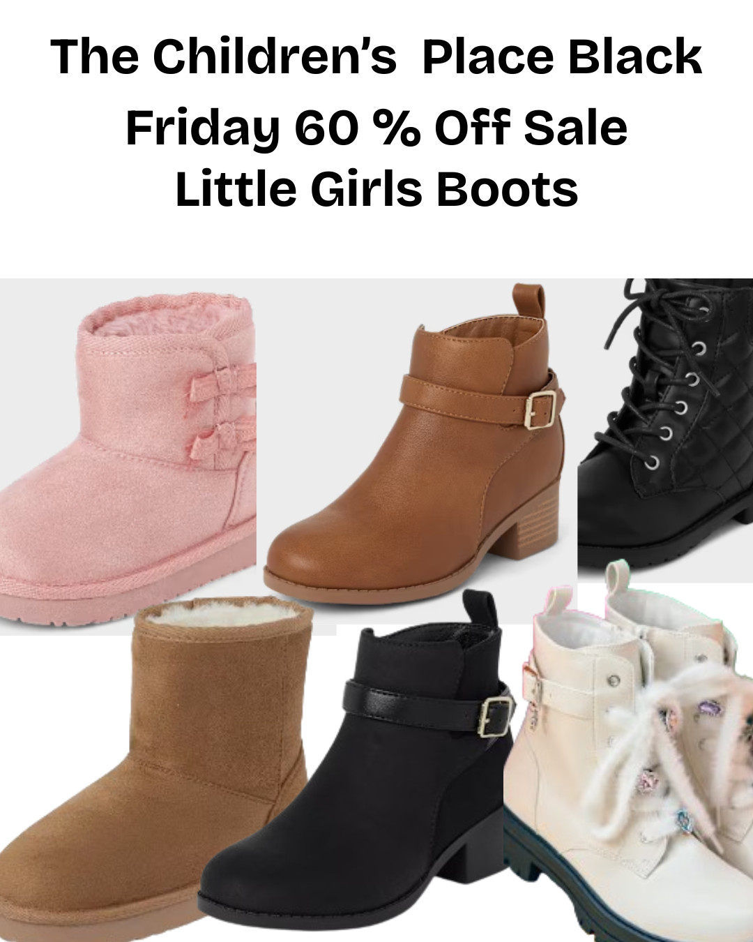 The Children's Place is having a big sale for Black Friday.  You will get 60% off your purchase.  Here are some cute shoes for little girls that will keep their feet warm and look stylish. 

 

#LTKGiftGuide #LTKHoliday #LTKKids