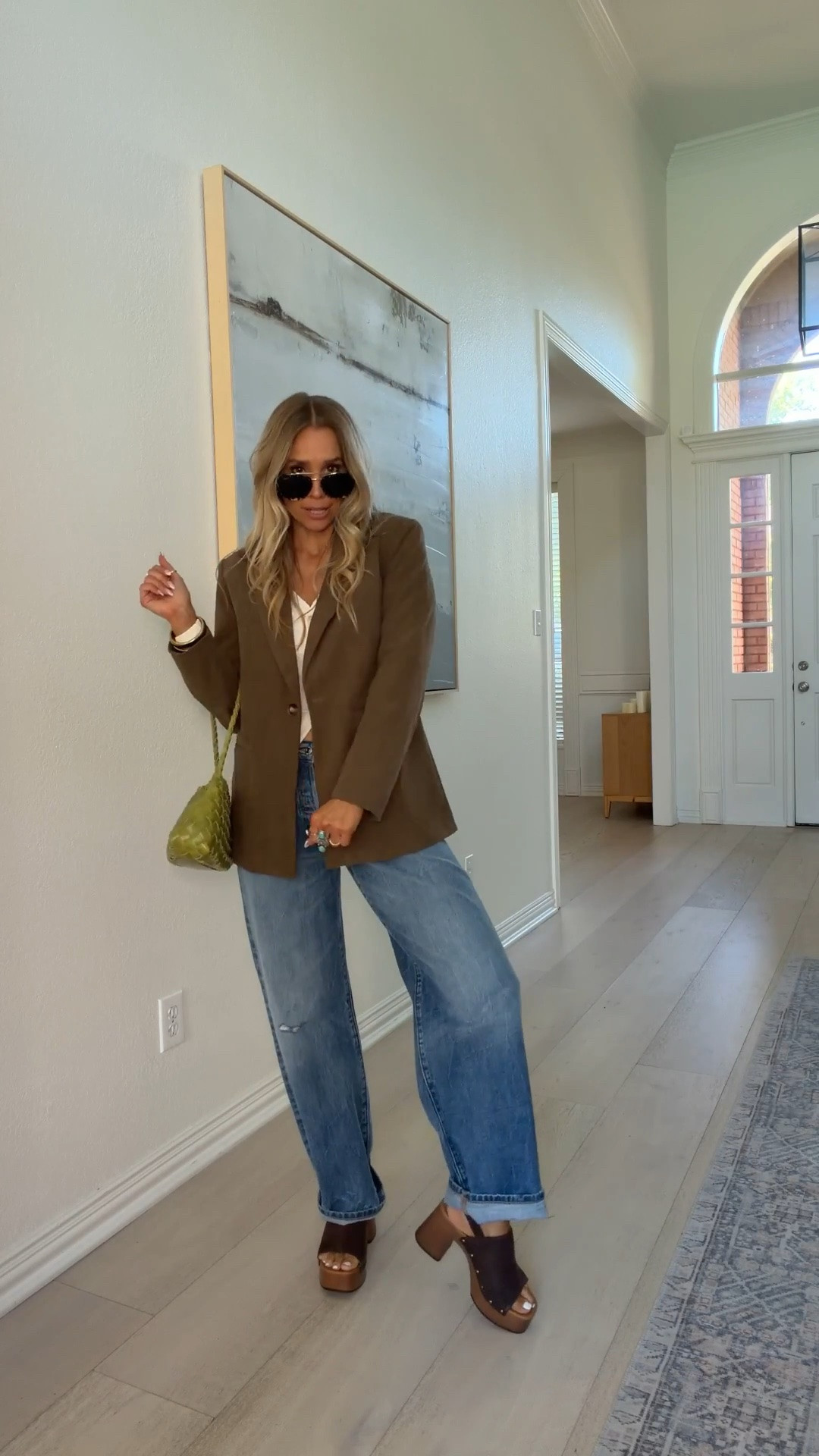 🤍Workwear or even cute girls night look all from Amazon! I can’t resist a good blazer! 🤭

#LTKootd #LTKgrwm