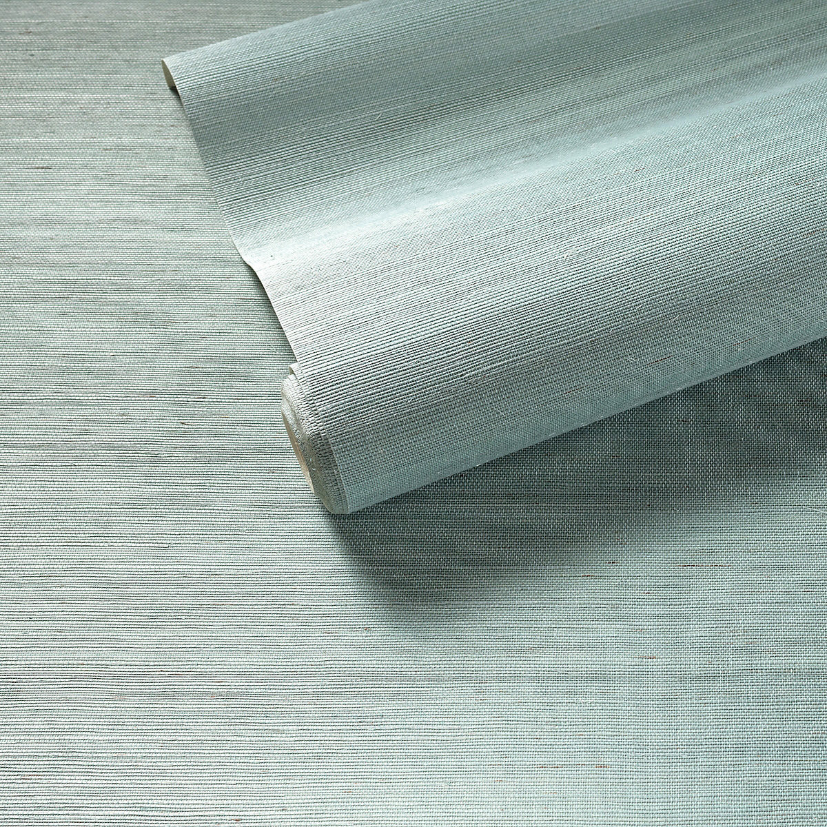 Samoa Celadon Grasscloth Wallpaper | Furniture | Annie Selke