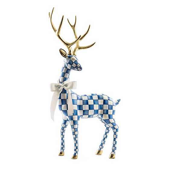 Royal Check Standing Deer | MacKenzie-Childs