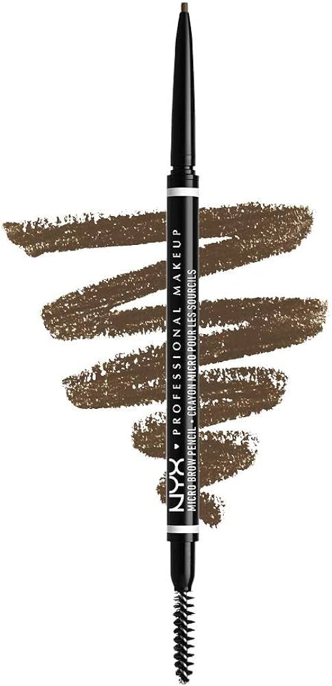 NYX PROFESSIONAL MAKEUP Micro Brow Pencil, Eyebrow Pencil - Ash Brown | Amazon (US)