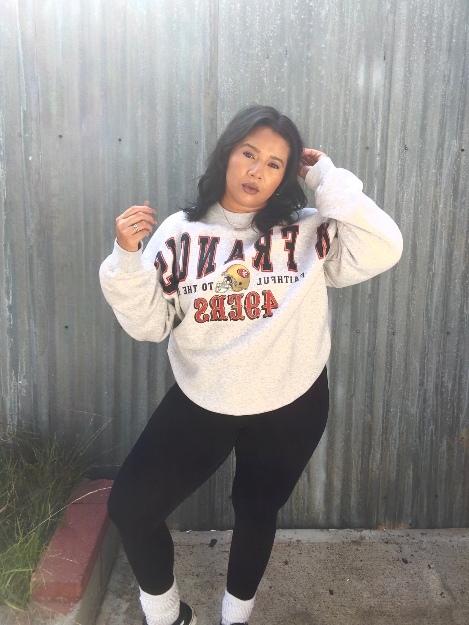 I love my cozy gameday fits and I love a cute oversized sweater. This sweater from Abercrombie is my go to this fall season. The material is amazing and I love the oversized fit.

Sweater- large (men’s sweater, I wanted an oversized fit and it fits big fyi) 
Leggings - medium 

Fall outfits , fall fashion, casual style , casual outfits , gameday outfit , football outfit , airport outfit , travel outfit , oversized sweater , leggings , Abercrombie, a&f, everyday outfit , drop off outfit , gift guide, holiday gift guide , mom style , midsize outfit 

#LTKMidsize #LTKStyleTip #LTKGiftGuide