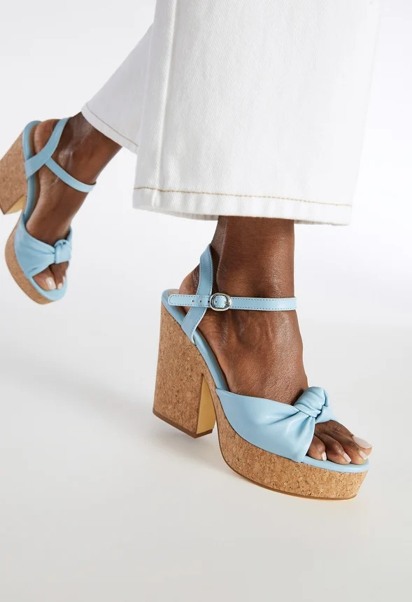 Celeste Platform Sandal | JustFab
