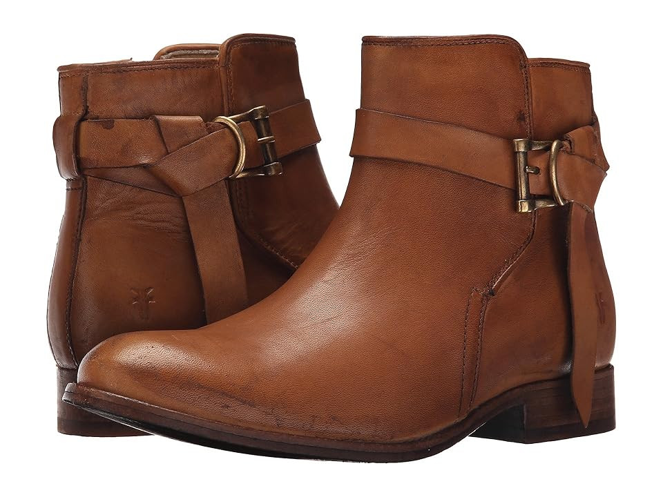 Frye Melissa Knotted Short (Tan Polished Stonewash) Women's Boots | 6pm