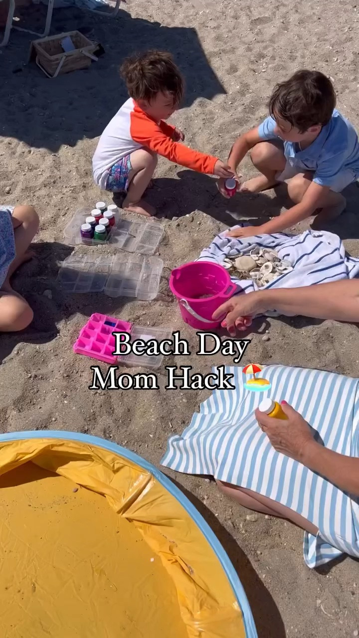 GENIUS BEACH DAY MOM HACK 🏖️SAVE this easy mom hack to make your beach days filled with tons of fun!! Hours of entertainment especially for the little ones at the beach!!



#LTKFamily #LTKSeasonal #LTKKids