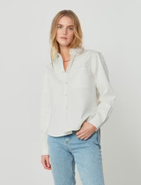 The Classic: Denim, Off-White | With Nothing Underneath