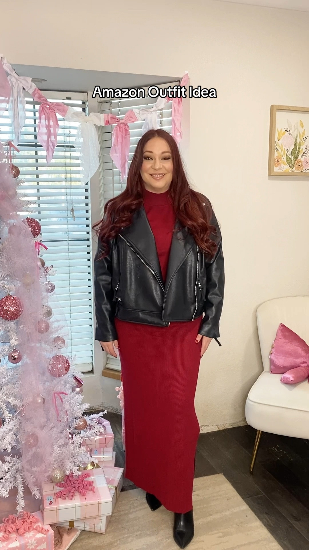 This burgundy red matching set is forever my favorite. You can get yours from the Drop from Amazon! 

#LTKMidsize #LTKHoliday #LTKSeasonal