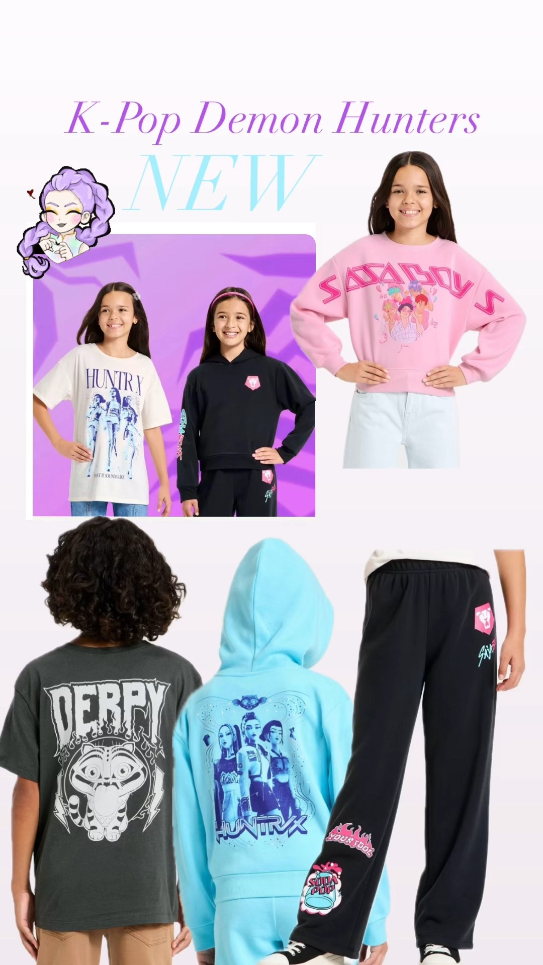New k Pop demon hunters apparel 

#LTKmomlife #LTKdayinmylife #LTKKids