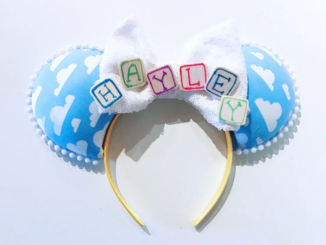 Toy Story Monogram Ears - Etsy | Etsy (US)