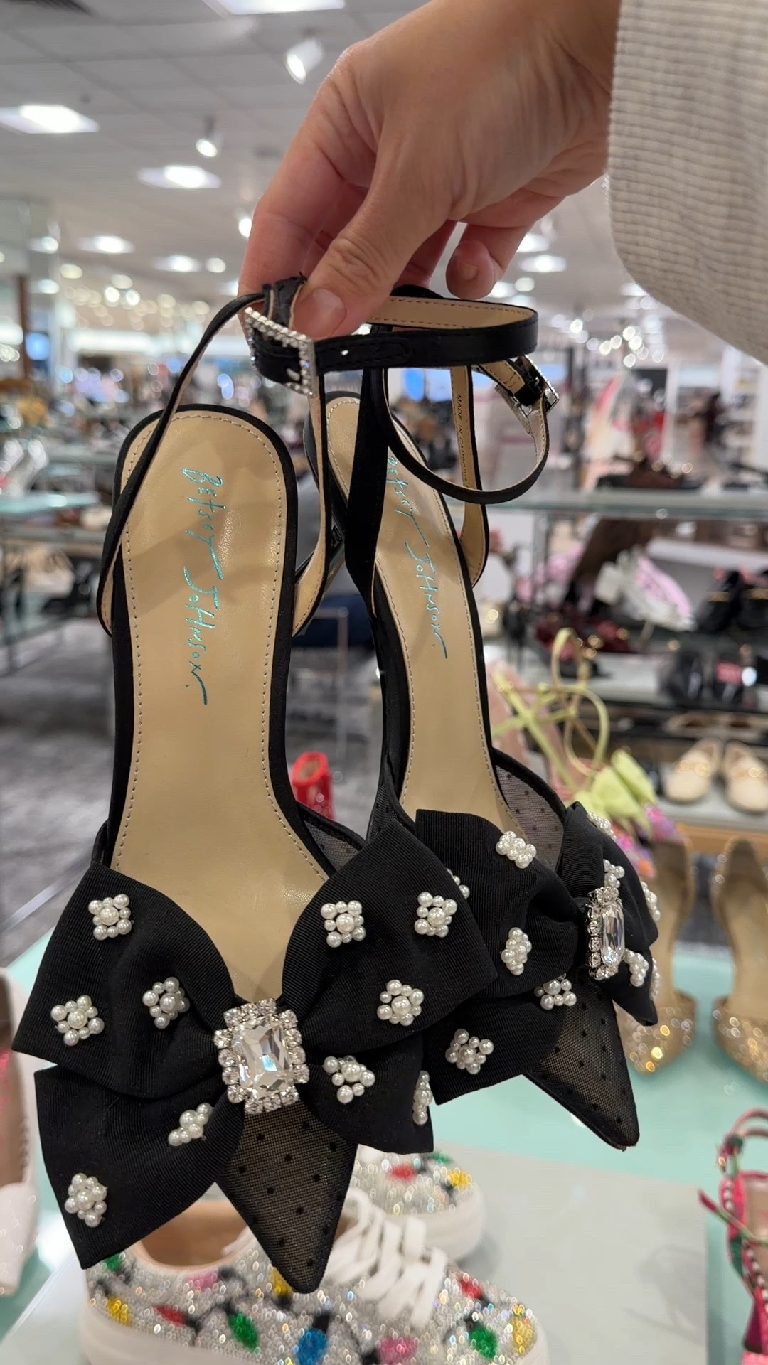 Macys shoes// betsey Johnson heels // special occasion shoes 