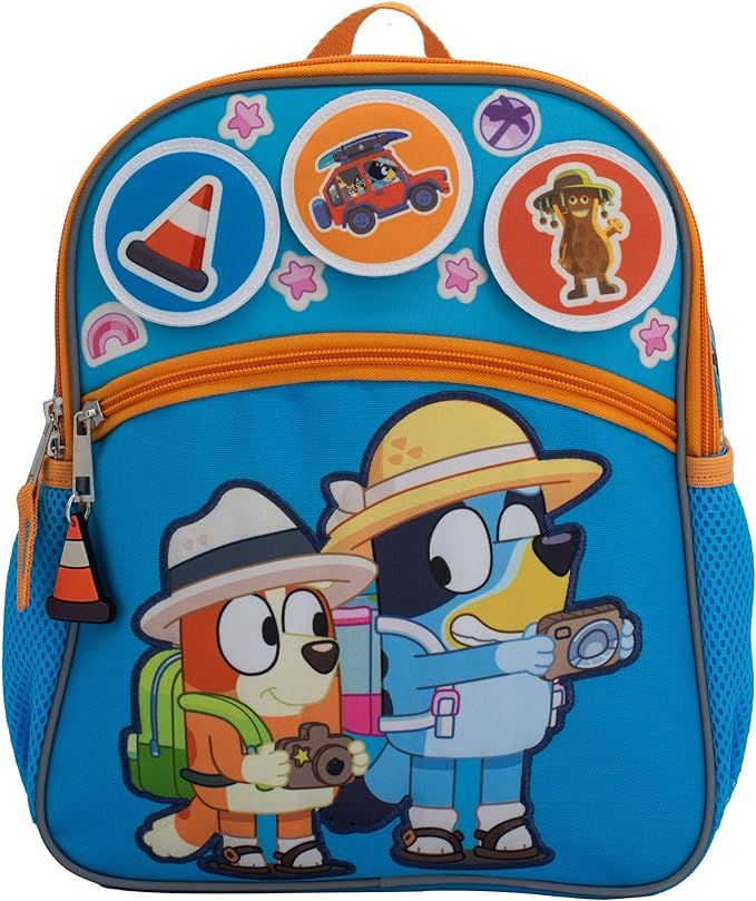 AI ACCESSORY INNOVATIONS Bluey Interactive 12” Mini Backpack For Kids, Bluey & Bingo School Bag... | Amazon (US)