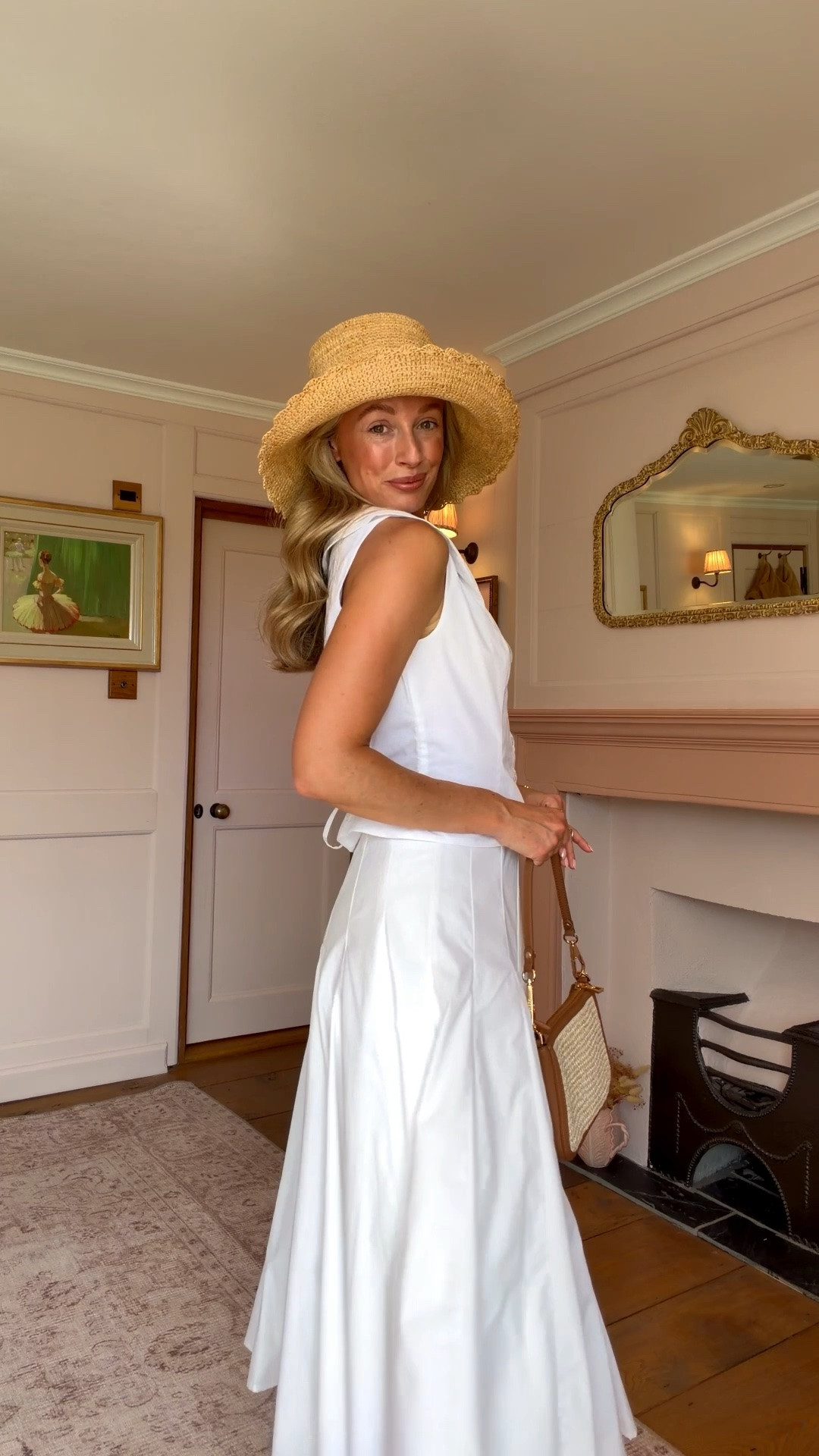 The perfect white spring, linen co-ord 🤍 summer white linen, Euro summer outfit, straw and raffia accessories 🫶🏼 Linen outfit from Abercrombie.

#LTKsummer #LTKspring #LTKuk