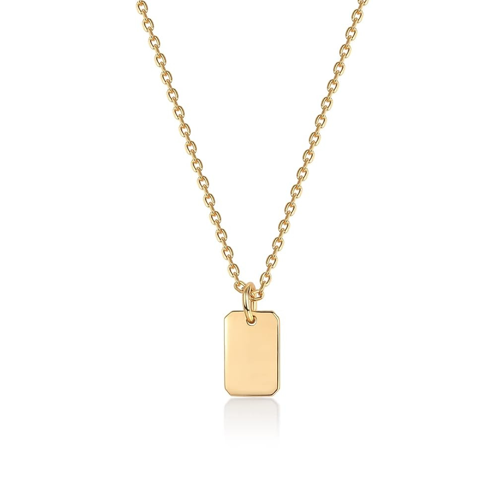 PAVOI 14K Gold Plated Dainty Cubic Zirconia Pendant Necklace for Women | Dot, Elephant, Butterfly... | Amazon (US)