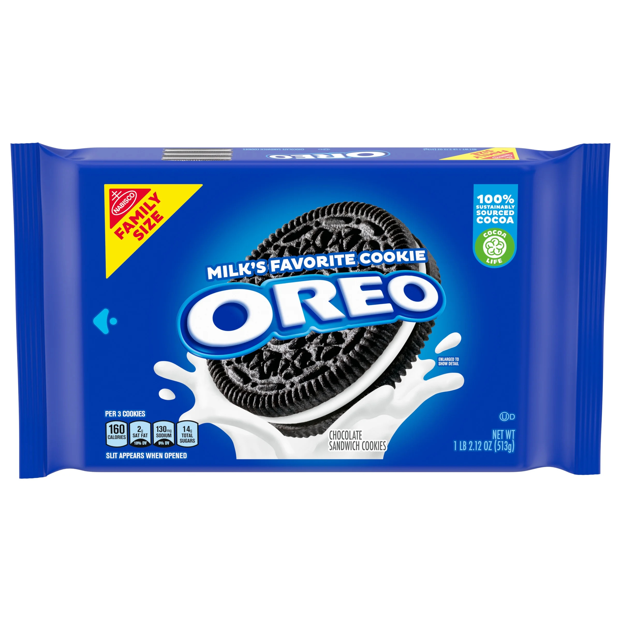OREO Chocolate Sandwich Cookies, Family Size, 18.12 oz | Walmart (US)