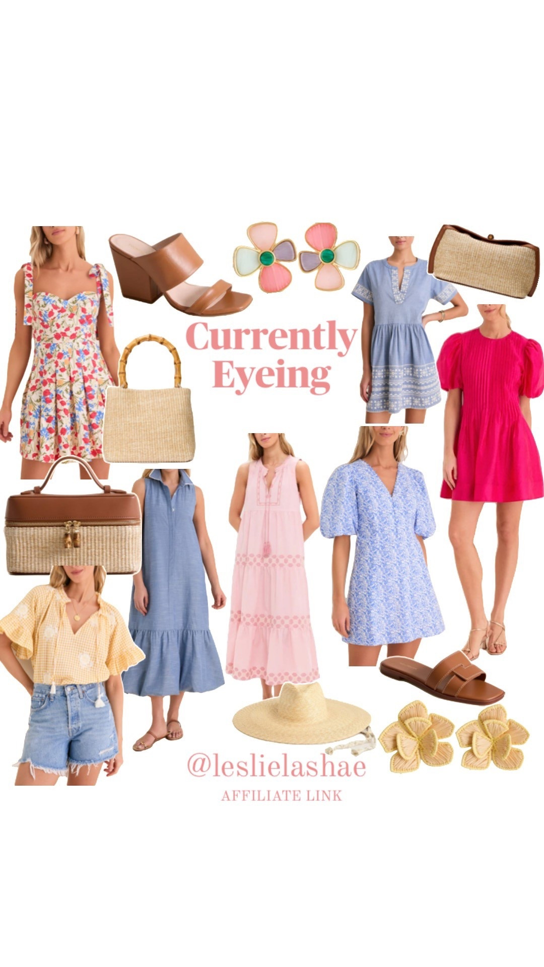 Currently eyeing from @Tuckernuck 

Easter dress, spring break outfits, beach vacation outfits, spring outfits 2026, spring dresses, date night outfits, summer dress, eyelet, floral dress, raffia, floral earrrings, straw hat, slide sandals

#LTKSeasonal #LTKTravel #LTKootd
