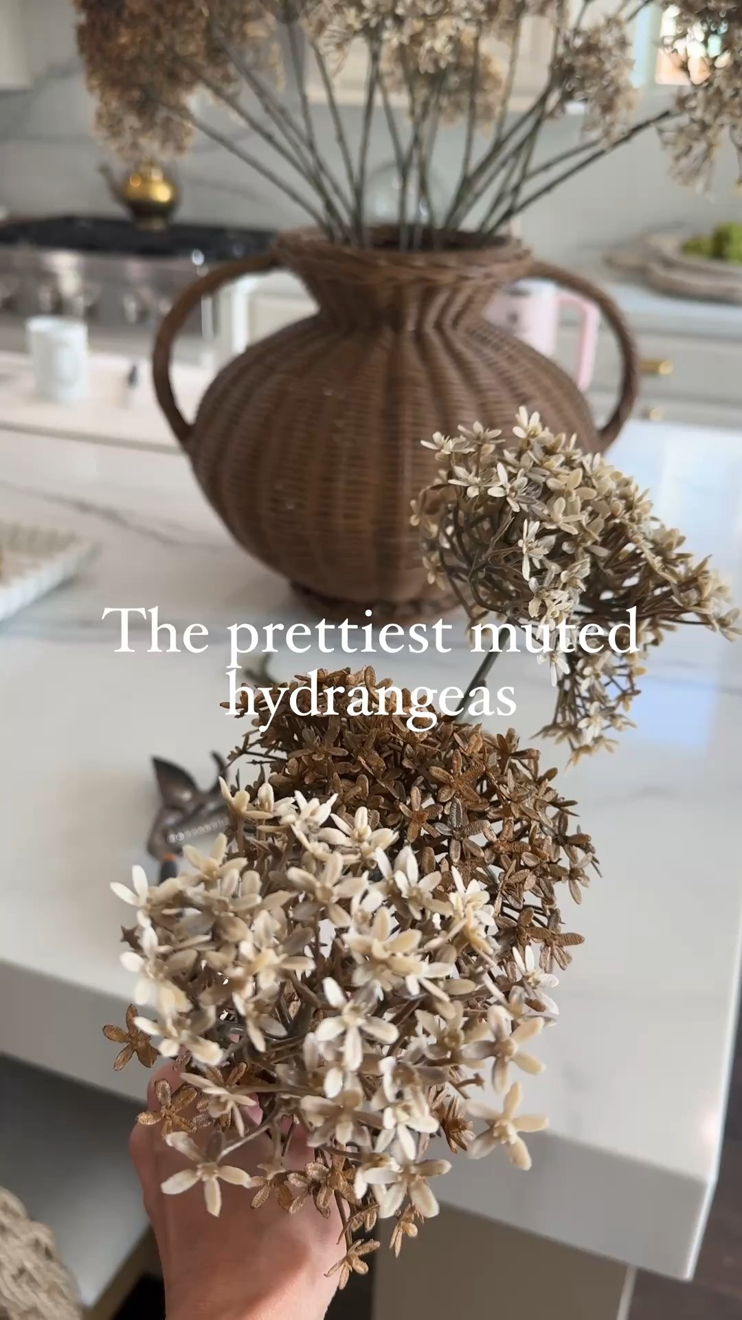 The prettiest muted hydrangeas. I have them in brown and beige 

#LTKSeasonal #LTKWatchNow #LTKHome